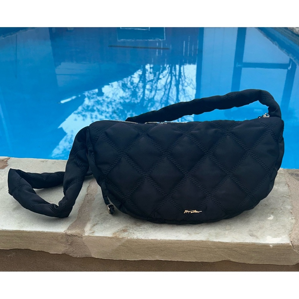 Betsy Johnson Quilted Shoulder Bag